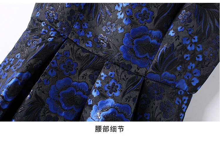 Женское жаккардовое платье на бретелях подиумное винтажное праздничное без