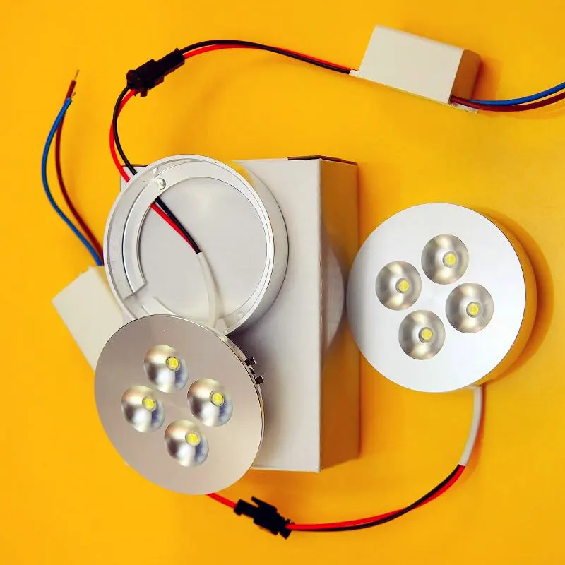 Светодиодный светильник для шкафа 4 Вт DC12V поверхностного монтажа кухонный