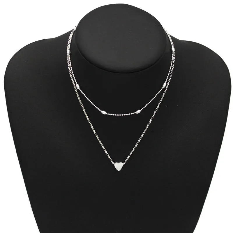 Модное женское ожерелье-чокер ADOLPH в виде Соединенных слоев богемные кулоны