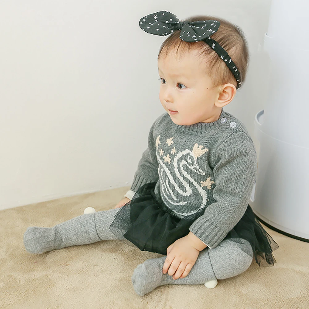 Милые леггинсы для маленьких девочек; сезон осень-весна; брюки с эластичной резинкой на талии; хлопковые повседневные длинные штаны для детей; одежда