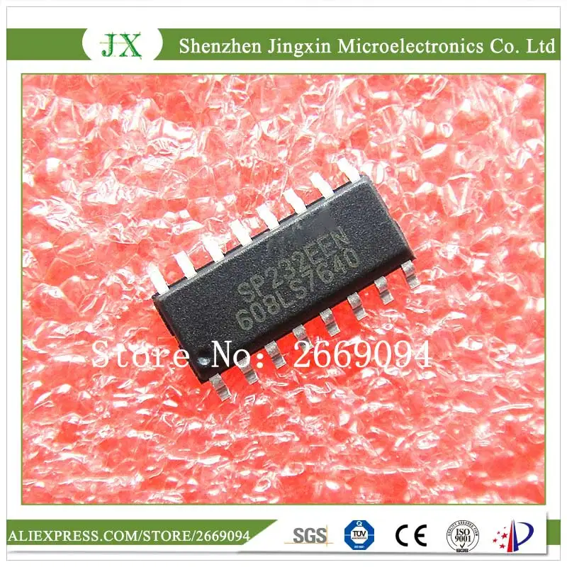 

Трансивер SP232 SP232EEN SP232ECN RS232 sop16, 100 шт., гарантия качества пятен