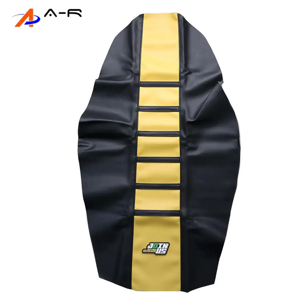 7-цветный ребристый захват с мягкой подушкой для сиденья, чехол для седла для Suzuki RM125 RM250 RM85 DRZ400 RMZ250 RM 125 250 85 DRZ 400