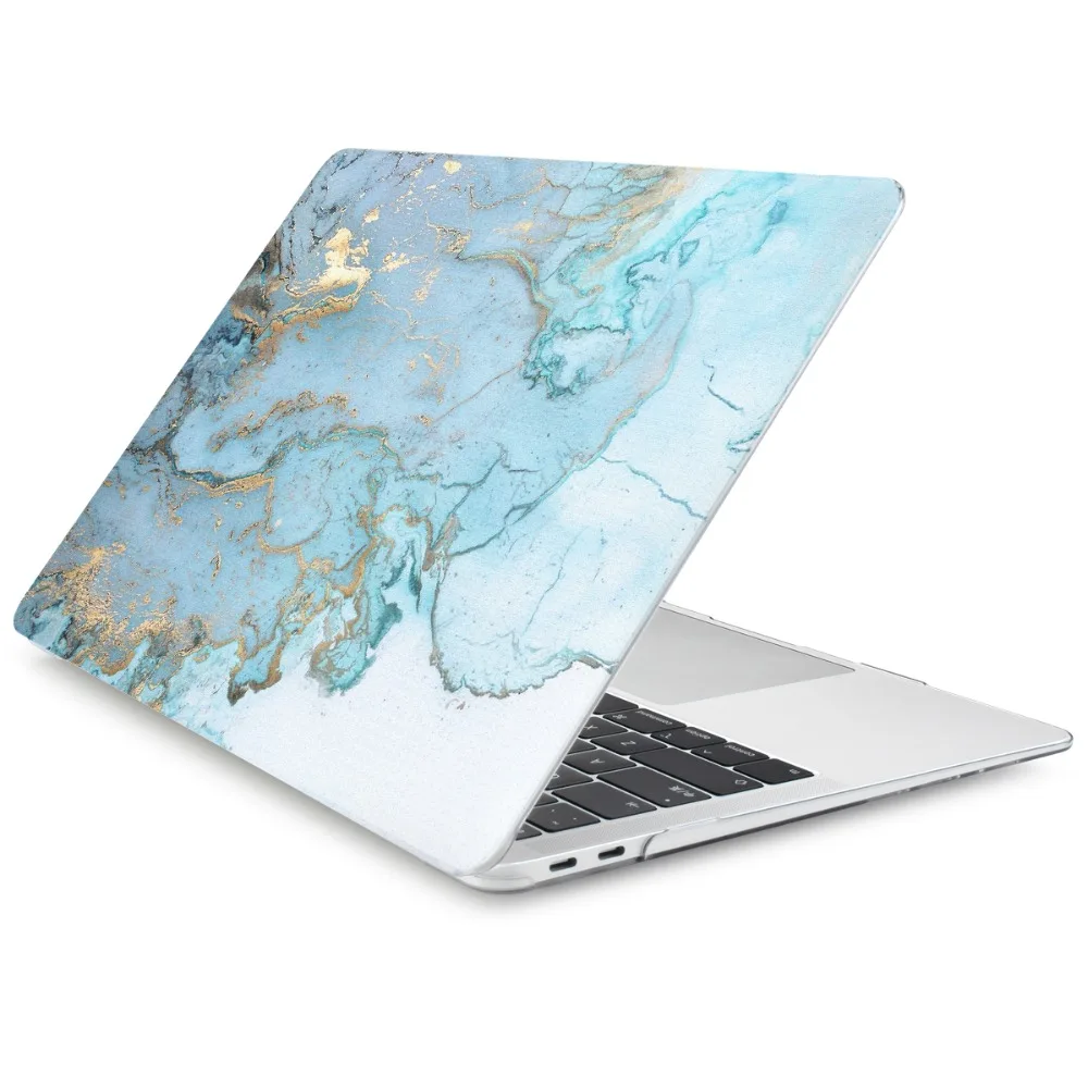 4 в 1 Кристальный жесткий чехол для MacBook Air 11 13 Pro retina 12 3 15 сенсорная панель с