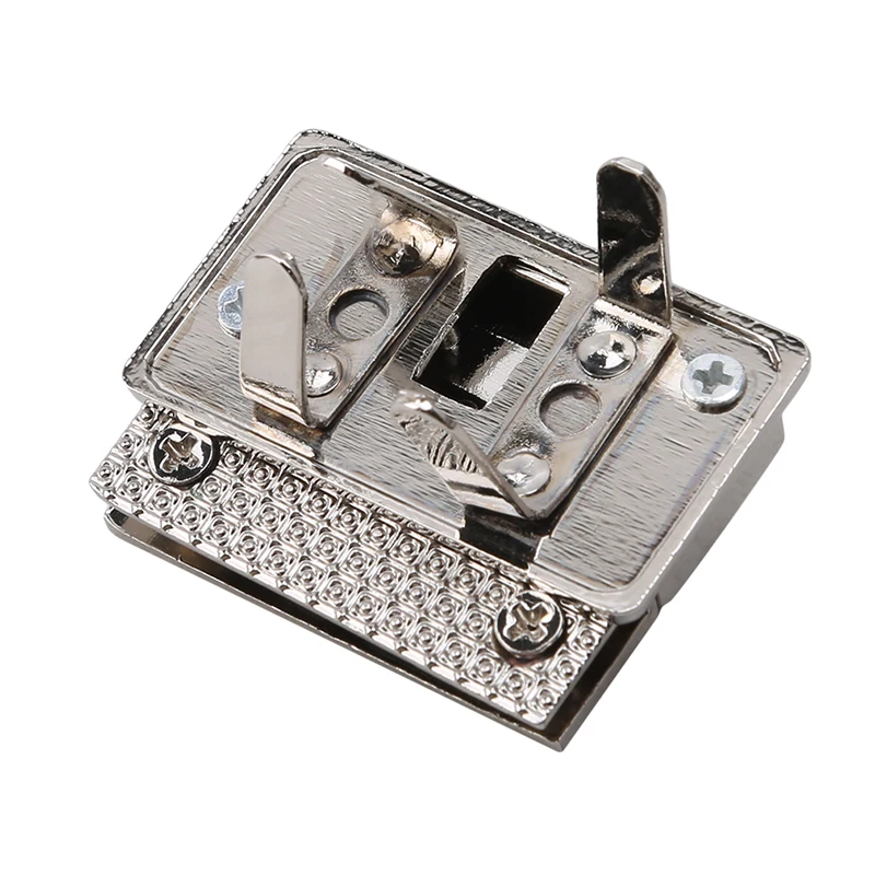 Металлическая застежка Поворотная Блокировка замка для DIY сумка кошелек детали