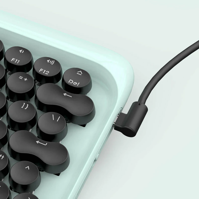 Xiaomi Механическая Bluetooth 79Key клавиатура со светодиодной подсветкой USB порты для