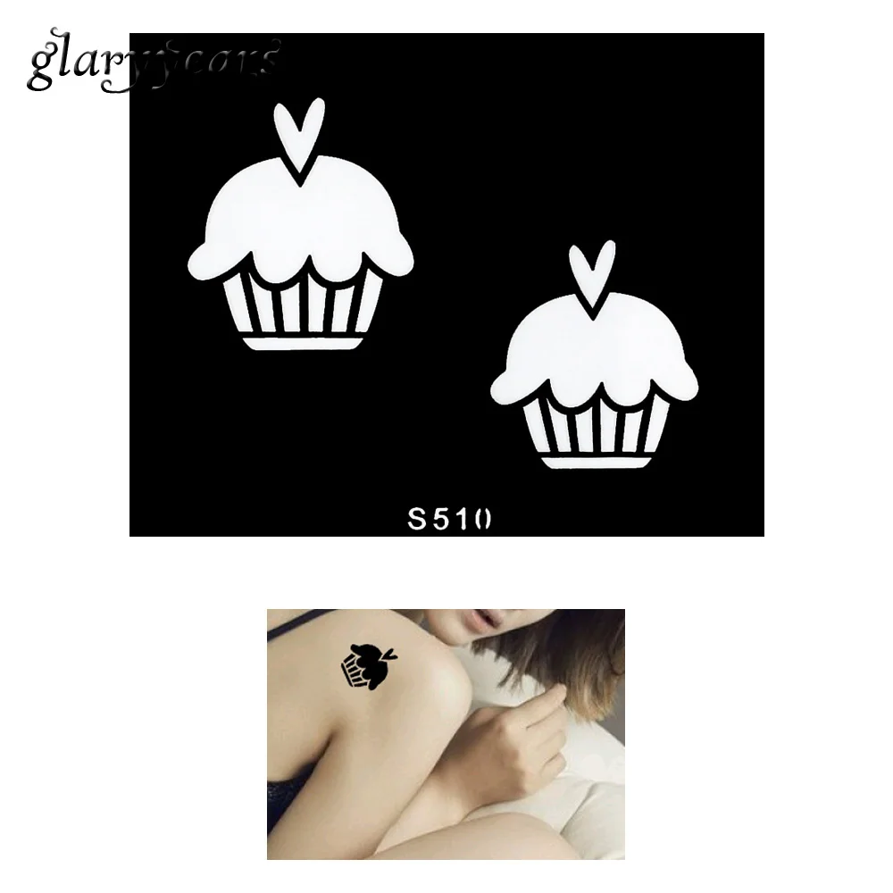 1 шт. маленькая индийская хна трафарет для татуировки креативные - Цена: 59,59 руб.