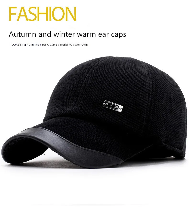 Ифэй Тенты Шапки для Для мужчин зима весна Trucker Повседневное Кепки Snapback защитить уши Для мужчин шляпа Новая мода Для мужчин Бейсбол Кепки