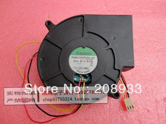 Для SUNON Sunon PMB1297PYB1 AY 12V 8 6 W 9733 3 проводной турбинный вентилятор + охлаждающий