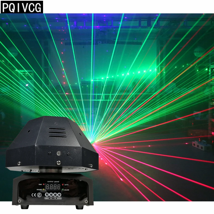 RGB Гриб лазерный свет dmx512 лазерной световой эффект Движущегося головного