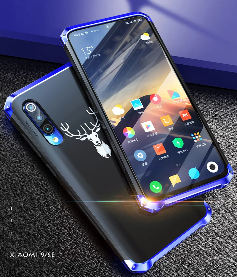 Роскошный Алюминиевый металлический бампер, чехол для Xiaomi mi 9 se чехол противоударный Броня задняя крышка Xio mi Xiaomi mi 9 se чехол mi 9SE S E coque