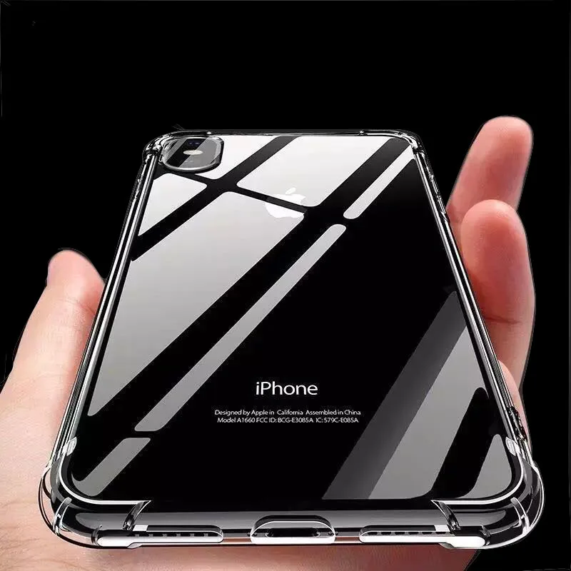 Ультратонкий прозрачный силиконовый чехол из ТПУ для iPhone XS MAX XR 6 7 6S Plus защитный