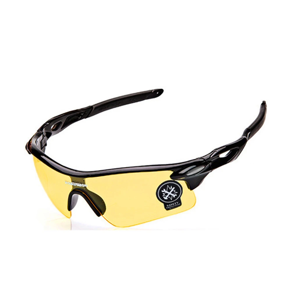 C15 Black Yellow AIELBRO, уличные мужские солнцезащитные очки, очки для шоссейного велоспорта, очки для горного велосипеда, защитные очки для езды на велосипеде, солнцезащитные очки - Цвет: C15 Black Yellow