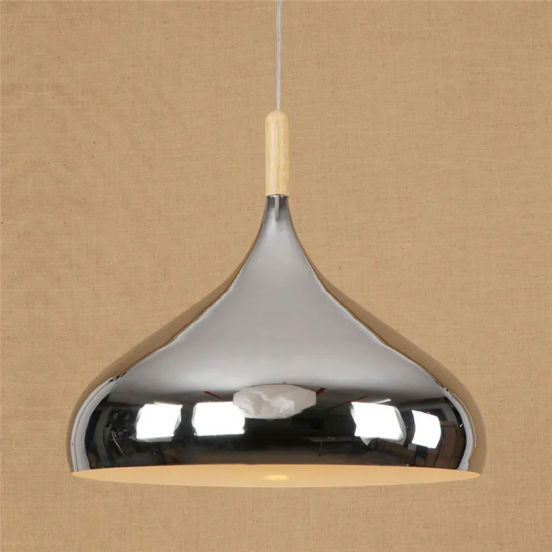 Лофт стиль розовое золото Железный Droplight современный LED подвесной светильник