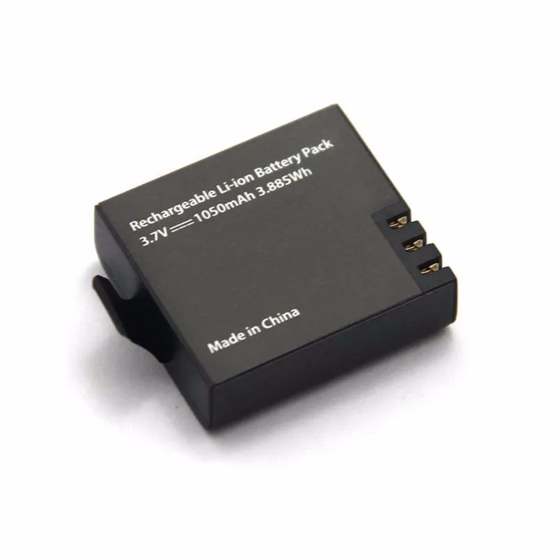 Eken 4 шт. Батарея+ двойной Зарядное устройство для eken H9 H8PRO H8R H8 pro V8S SJ4000 SJ5000 SJ6000 SJ7000 SJ8000 C30 C30R Экшн-камера