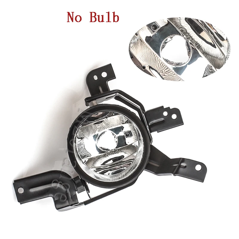 2Pcs Front Bumper Fog Lights H11 Halogen / LED Bulb No Blub For HONDA CRV CR-V 2007 2008 2009 Driving Lamp Fog Lamp Assembly