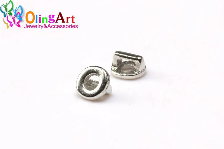 Olingart 30 шт. 3*2 мм Подвески крестообразной формы сердца бусины для нанизывания тибетского серебра Поиск браслет ювелирных изделий DIY ручной работы