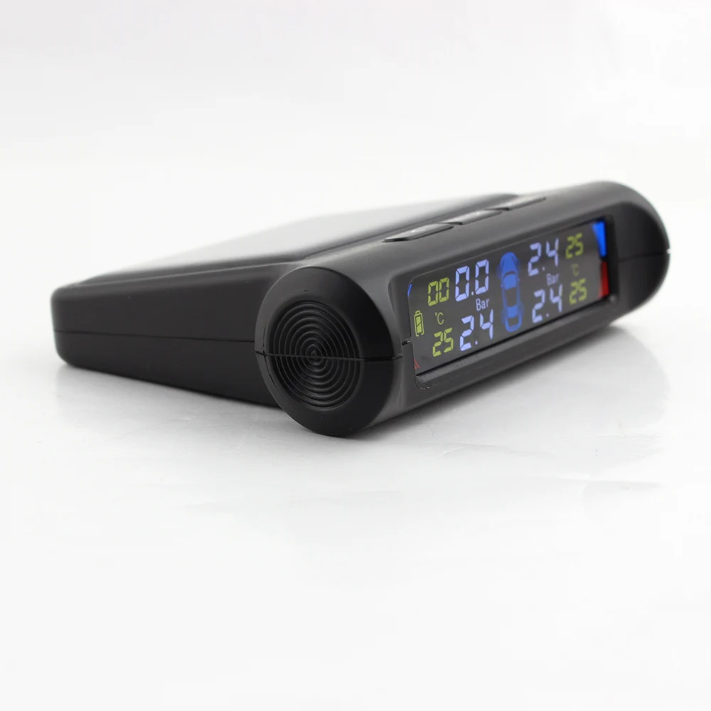Car Tire Pressure Alarm Detection TPMS System External Digital LCD Monitor Auto Cars Safety Solar power | Автомобили и мотоциклы