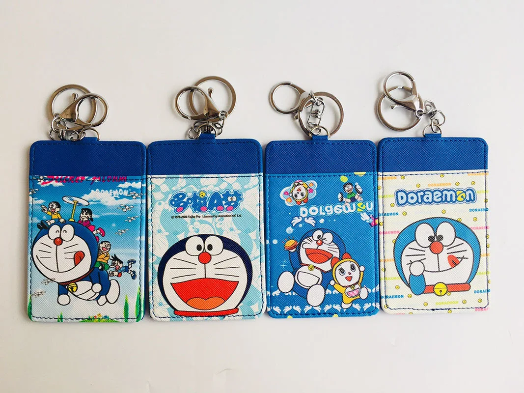 IVYYE 1 шт. Doraemon аниме плюшевый держатель для карт PU мультфильм Кредитные ID Сумки монета автобус карта кошелек малыш девочки подарки на день рождения Новинка
