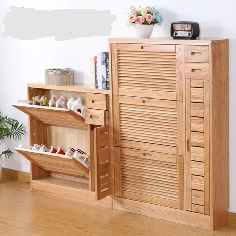 Обувные шкафы стеллаж для обуви мебель гостиной домашняя дальномер из цельного