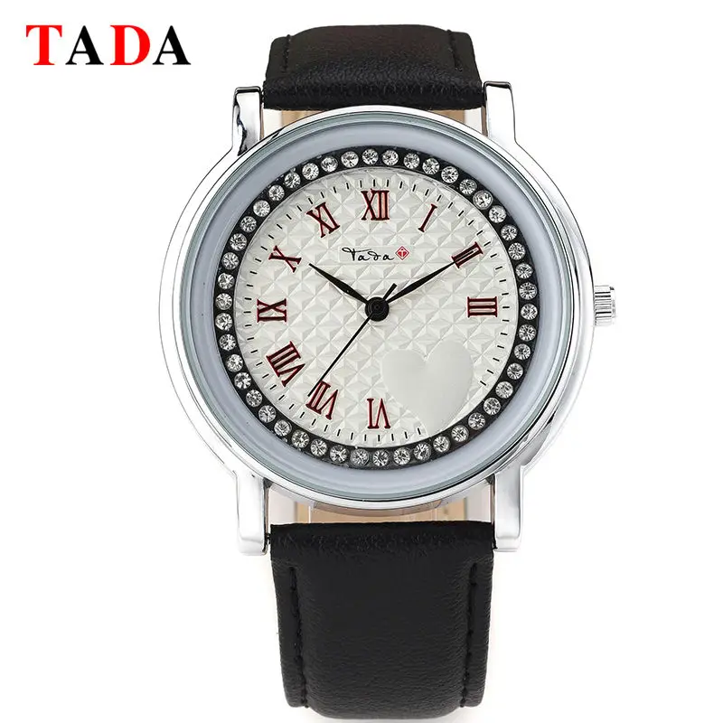 Спортивные стильные роскошные модные женские наручные часы TADA с ремешком из