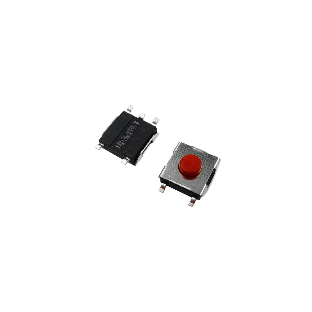 

HAILANGNIAO 100 шт. 6*6*3,1 мм 6X6X3.1H 4 контакта SMD-4 сенсорный Микро Переключатель Мгновенный/кнопочный переключатель