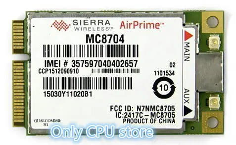 Высокоскоростные модули 3G / 4G Sierra AirPrime MC8704 и MC8705 HSPA + мобильные широкополосные