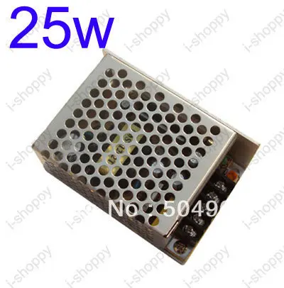 

25W 2A Universal Regulated Switching Power Supply / Transformer / Adapter,100~240V AC input,12V DC Output, for CCTV LED Strips