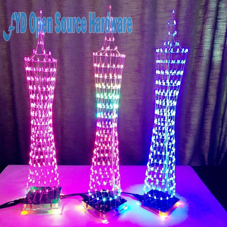 1 Набор guang zhou LED tower Rhythm лампа с инфракрасным пультом дистанционного управления