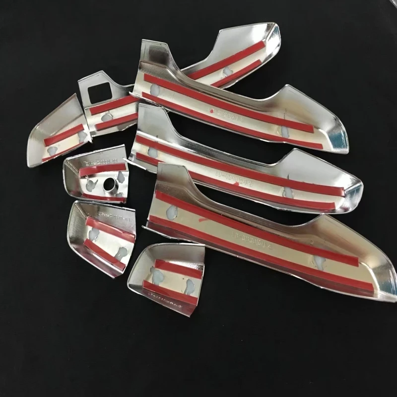High Quality car styling cover sticks frame panel lamp trim ABS chrome door handle moulding 8pcs for Honda CRV CR-V 2017 2018 | Автомобили