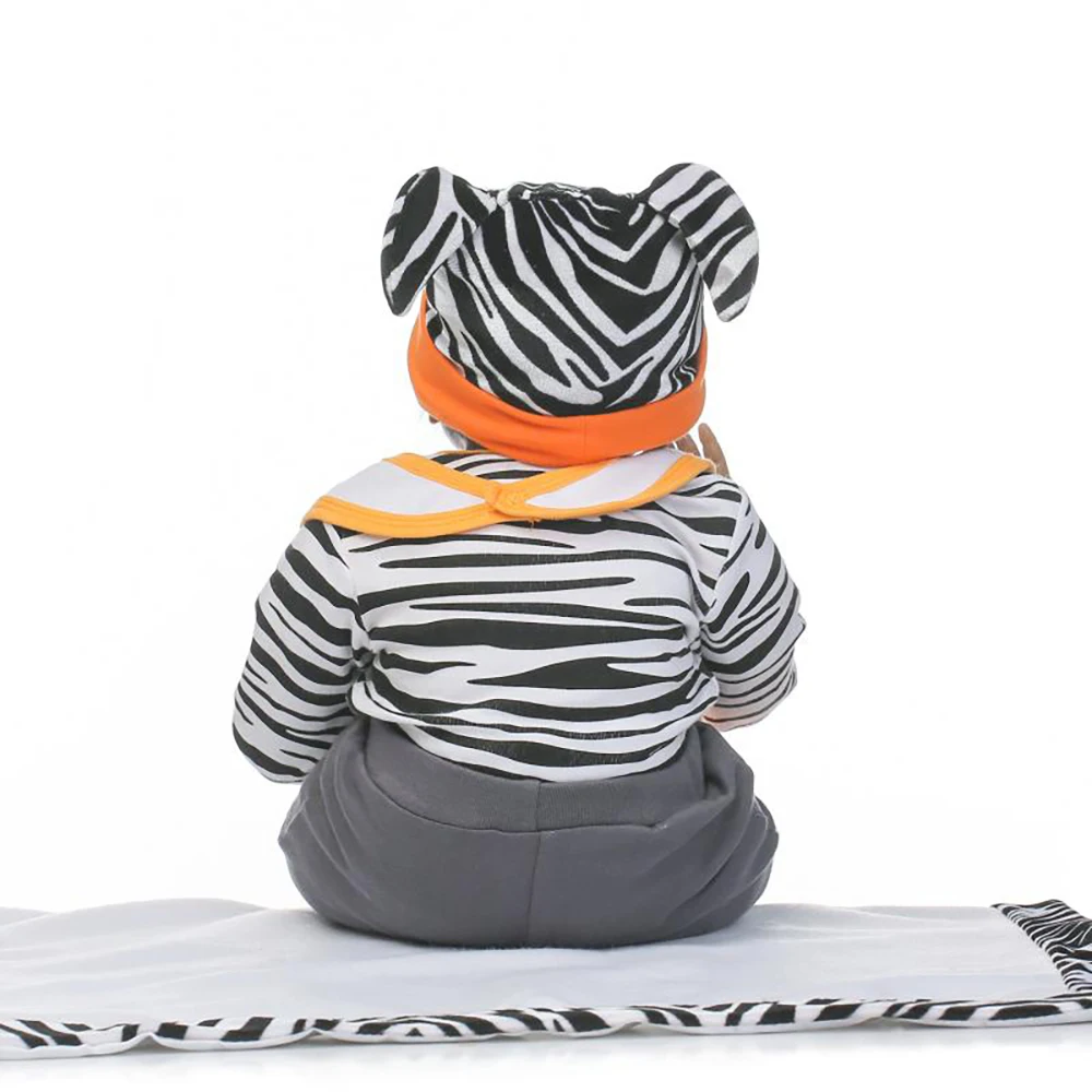 Bebe Reborn Menino NPK 55 см Силиконовая черная кожа куклы Малыши мальчики игрушки