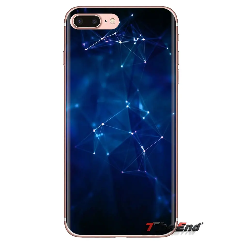 Синие C4D обои прозрачные мягкие чехлы для Samsung Galaxy J1 J2 J3 J4 J5 J6 J7 J8 Plus 2018 Prime 2015 2016 2017 |