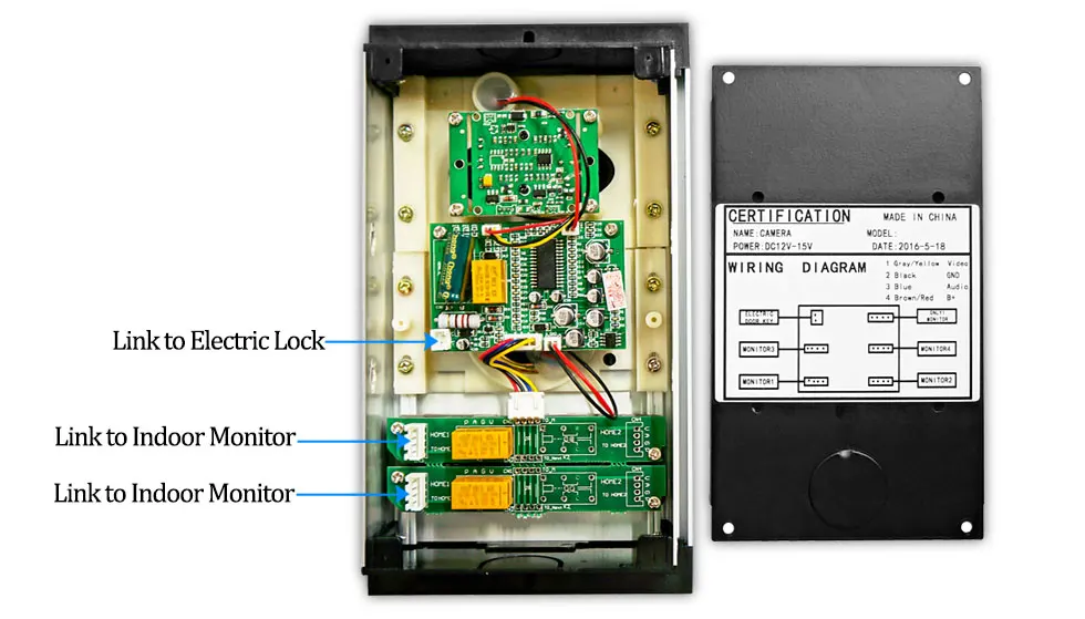Проводной дом 7 дюймов TFT видеодомофон дверной звонок Система RFID камера с 6 монитором домофона для мульти квартиры контроль доступа