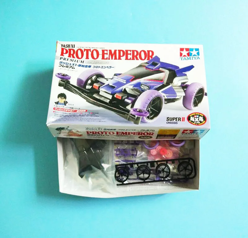 Tamiya Mini 4WD модель автомобиля император суперзвезда 18074 прото император S2 шасси модифицированная модель автомобиля(не собранная
