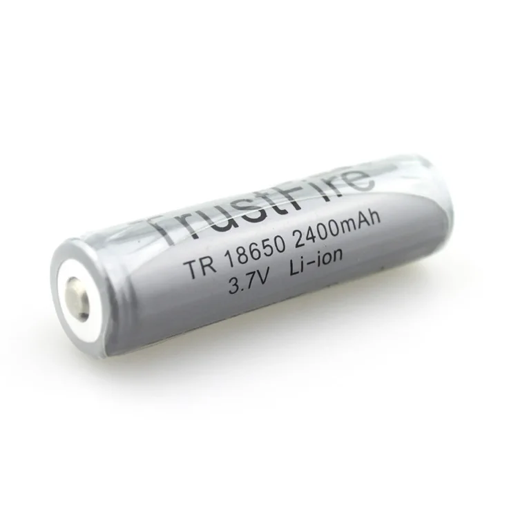 Đèn Pin TrustFire TR 18650 3.7V 2400 MAh Đèn Pin Đèn Pin Lithium-Ion Bảo Vệ Pin Sạc 18650 Pin Với PCB