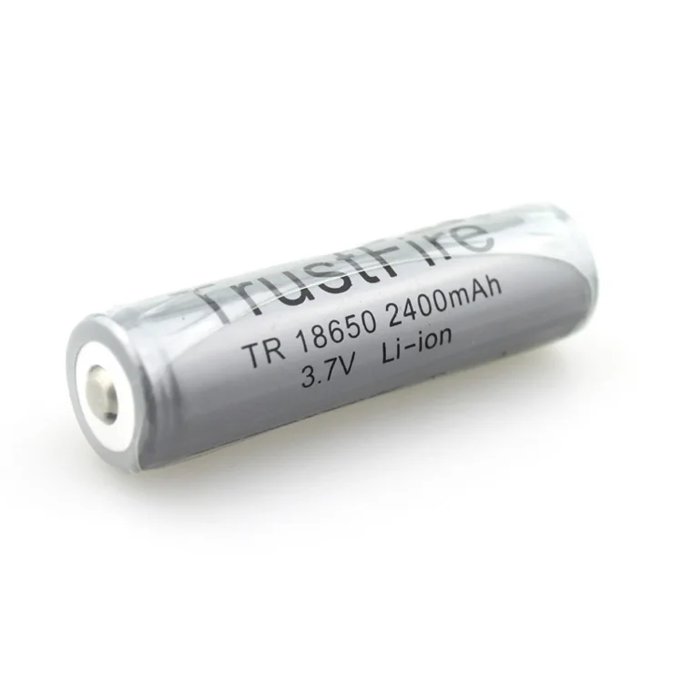 TrustFire TR 18650 3 7 в 2400 мАч камера Фонарик литий ионный Защищенный аккумулятор