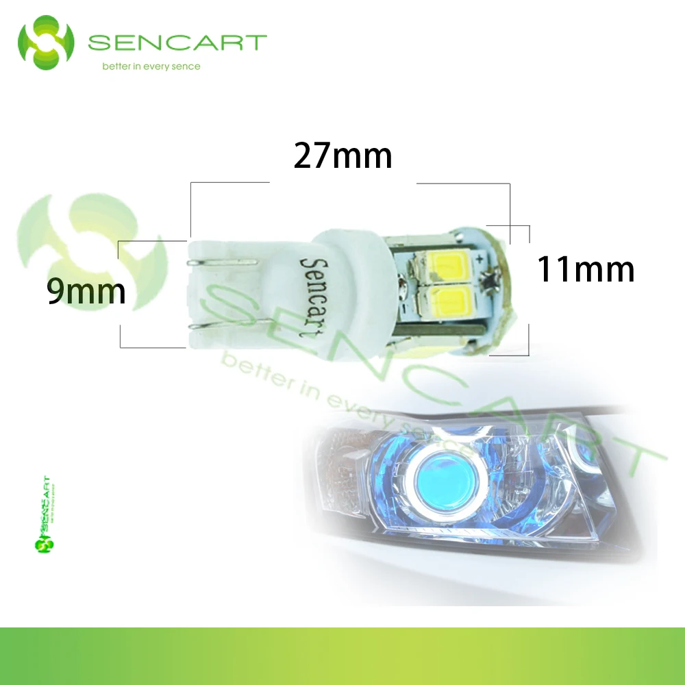 2 шт. T10 194 W5W 11SMD 5630LED инструмент Панель Ширина тег номерного знака свет Фары