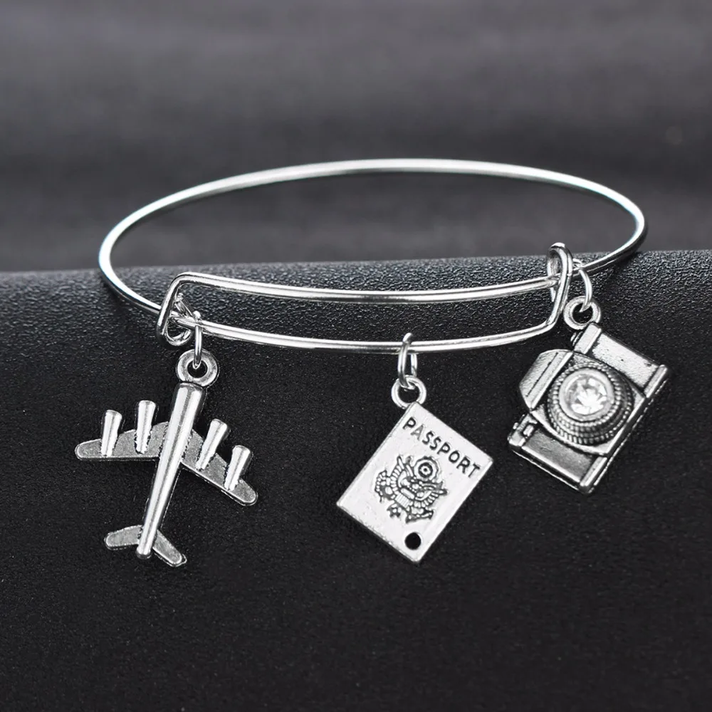 Путешествия мир камера Подвеска Компас Кулон Лучшие Друзья путешественники