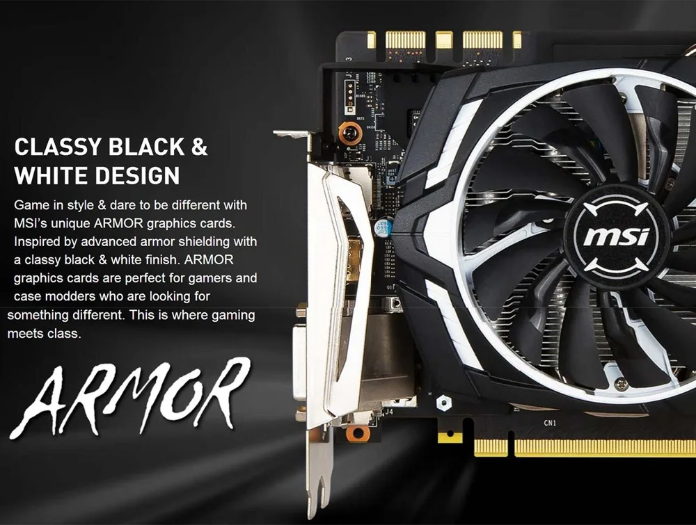 MSI GEFORCE GTX1070 ARMOR 8 г OC видеокарта NVIDIA 8G 256bit GDDR5 8008 мГц 1531-1721 1920 единиц 16nm Графика карты