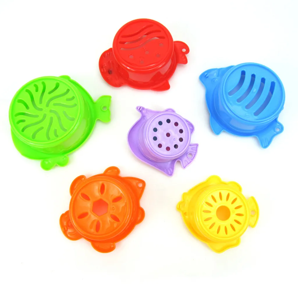 Детская игрушка для ванной 6 шт./компл. детская развивающая Милая забавная