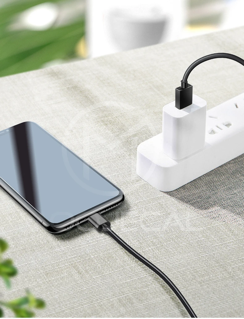 MOOJECAL, магнитный кабель USB кабель с нейлоновой оплеткой Магнит Micro USB кабель для быстрой зарядки и передачи данных линии Зарядное устройство для подключения кабеля к кабелю для Xiaomi samsung Android
