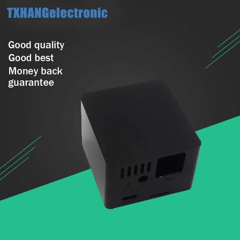 Черный корпус из АБС пластика охлаждающий чехол для Orange Pi Zero Плата