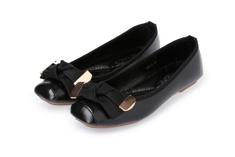 BEYARNENew Listing women flats shoes woman soft PUleather casual slip-on loafers ladies flat bow mocassin lady driving shoesE742
