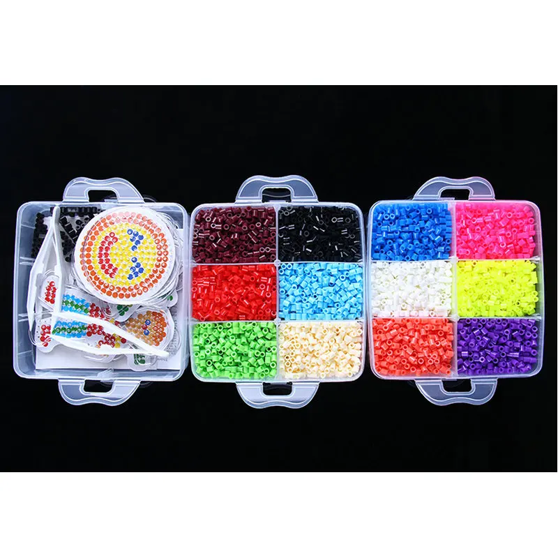 Набор 9000 для отправки 6 шаблонов Hama Beads Fuse High головоломка 2017 DIY Perler учебные бусины