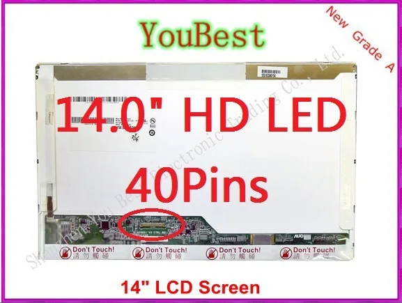 14 0 дюймовый ЖК-экран для ноутбука Samsung NP-R425 NP-R428 NP-R430 светодиодный дисплей WXGA HD |