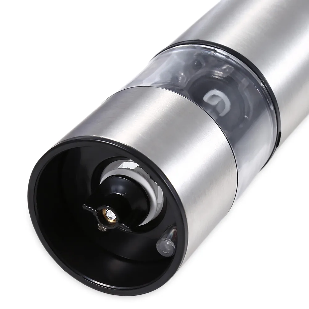 Мельница для перца из нержавеющей стали электрическая мельница специй солода