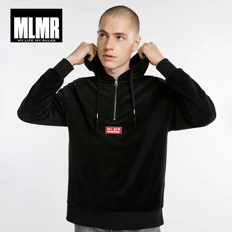 Мужская зимняя Осенняя Толстовка MLMR на молнии Свитшот | 218333544|Мужские толстовки и