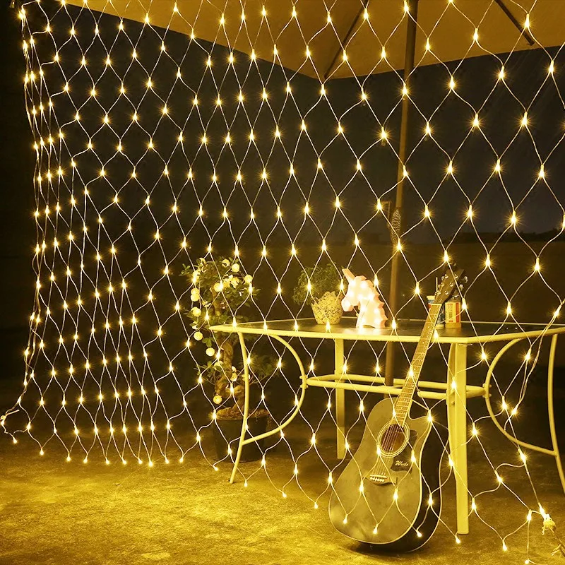 8 Режимов LED чистый свет 1 5*1 5 м/3*2 м/6*4 м праздничный садовый декоративный