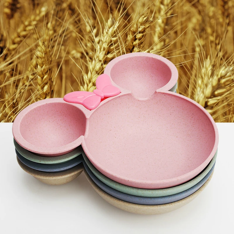 Набор из 3 предметов детская посуда кормящие блюда с героями мультфильмов