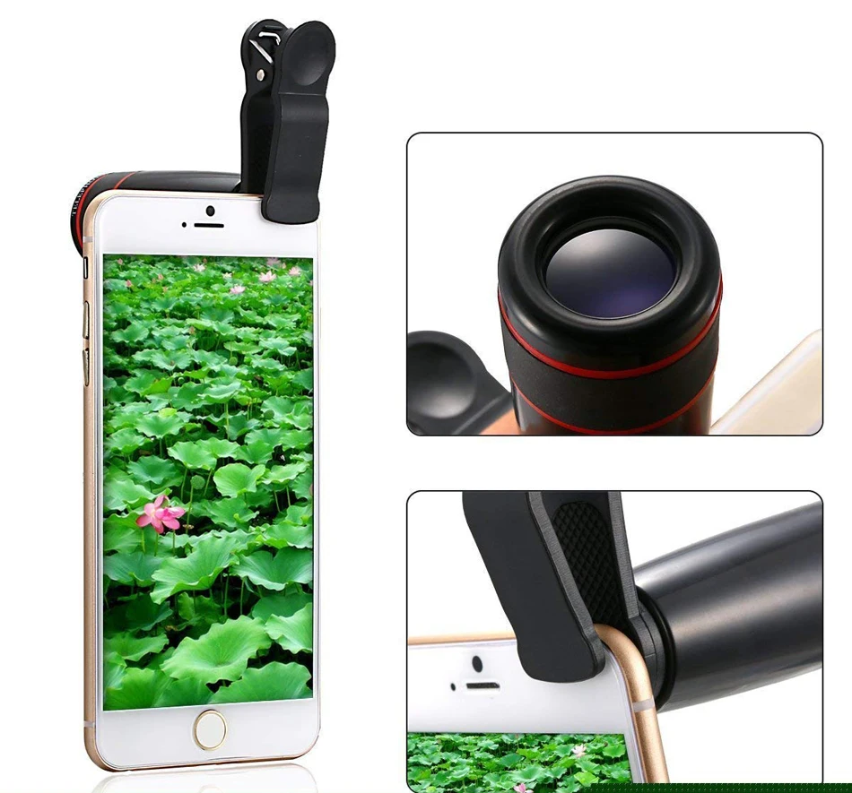 

JKING 1 Set All in 1 Accessories Phone Camera Lens Top Travel Kit For Smart Phone iPhone Samsung HTC HUAWEI