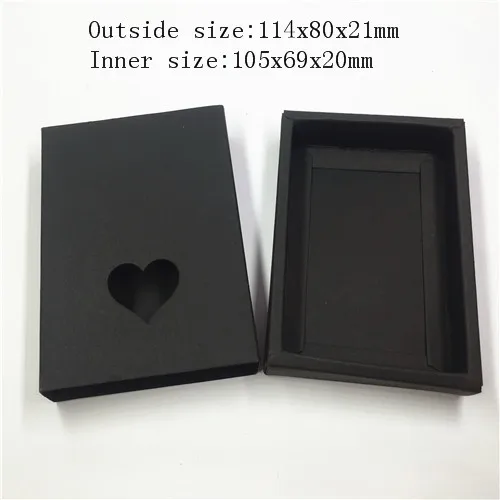 114x80x21mm 20 шт бумажные подарочные коробки, крафт-коричневые упаковочные коробки для мыла ручной работы, 4 размера, вечерние коробки для хранения ювелирных изделий/конфет/рукоделия - Цвет: 114x80x21mm